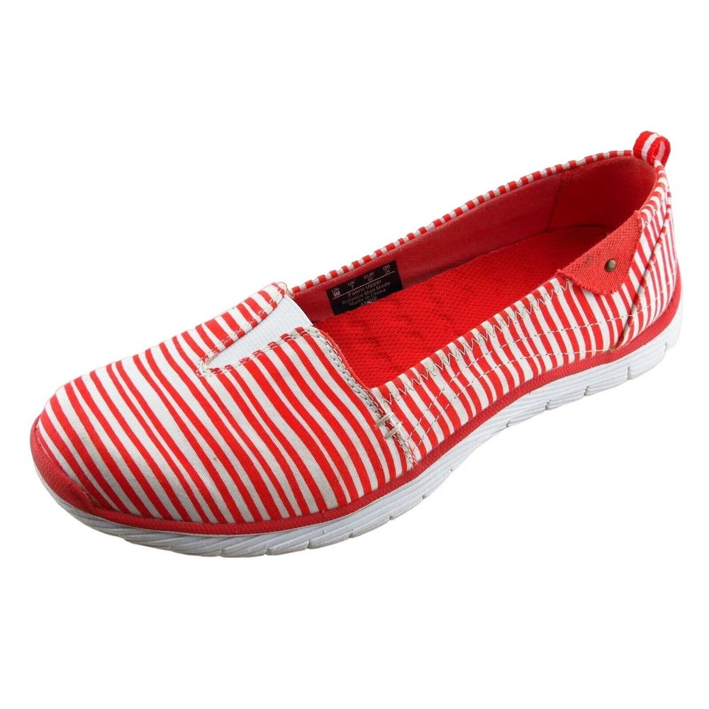 Dr. Scholl's Shoes Size 9 M Orange Almond Toe flast Fabric Women
